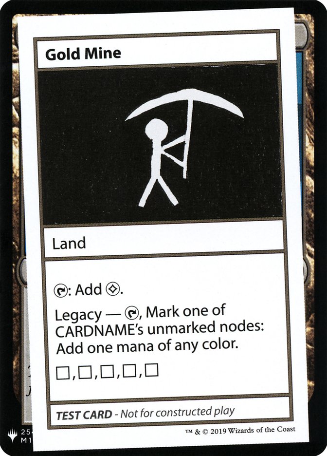 Gold Mine [Mystery Booster Playtest Cards] | Fandemonia Ltd