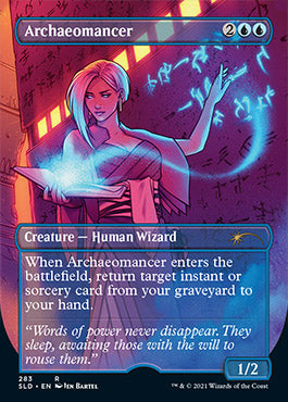 Archaeomancer (Borderless) [Secret Lair Drop Series] | Fandemonia Ltd