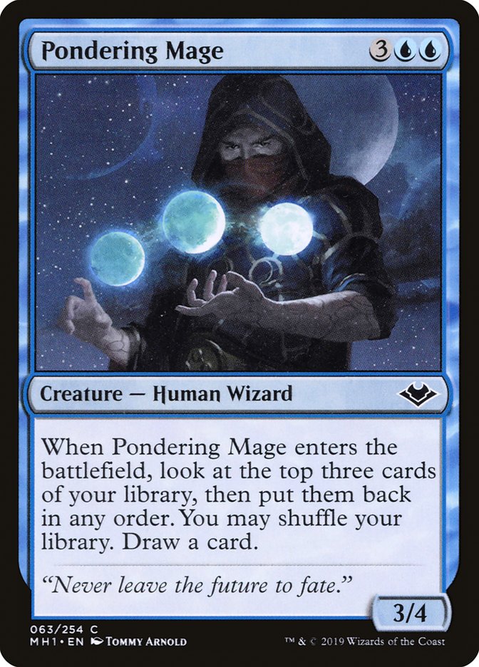 Pondering Mage [Modern Horizons] | Fandemonia Ltd