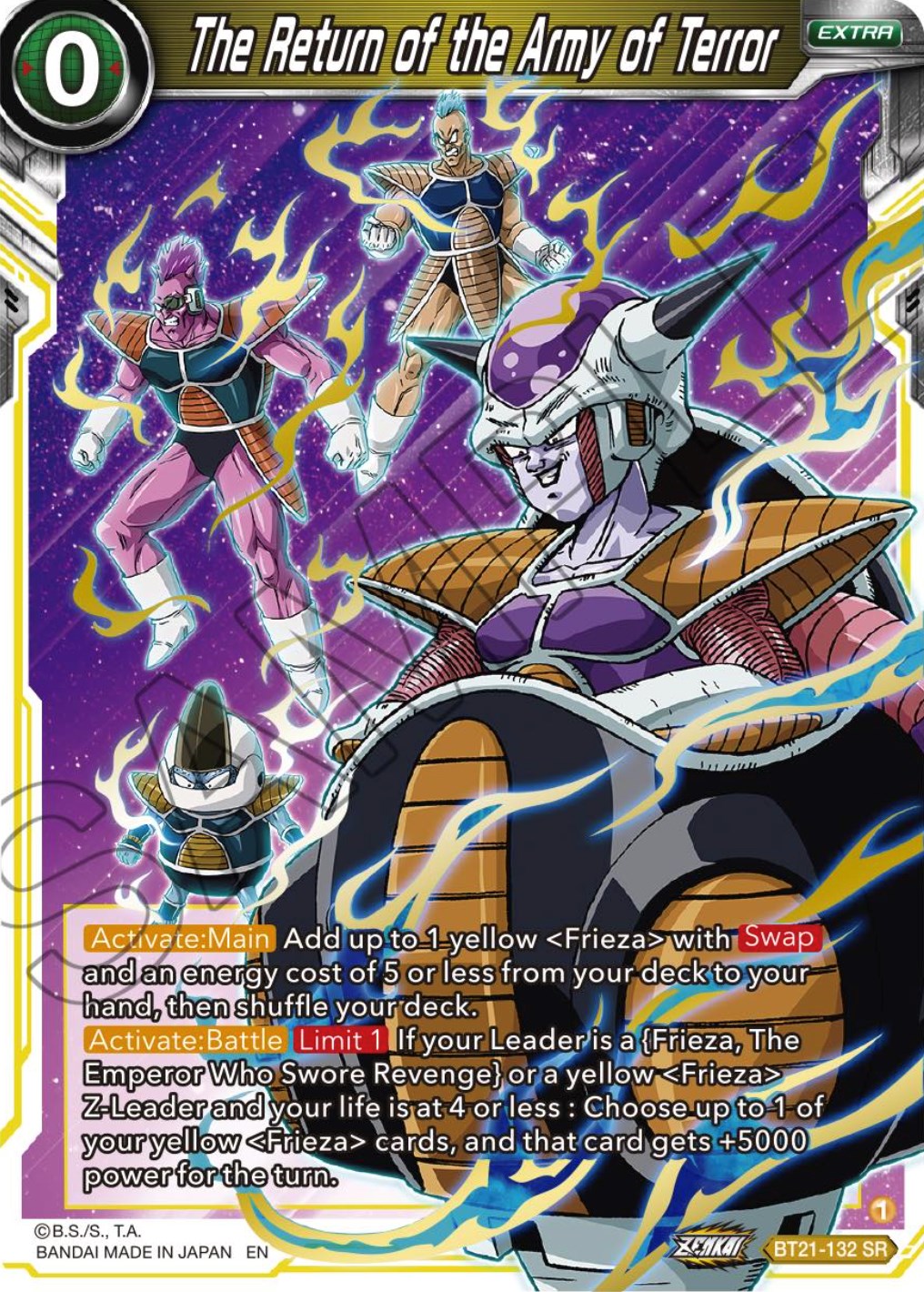 The Return of the Army of Terror (BT21-132) [Wild Resurgence] | Fandemonia Ltd