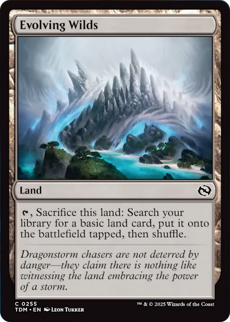 Evolving Wilds [Tarkir: Dragonstorm] | Fandemonia Ltd