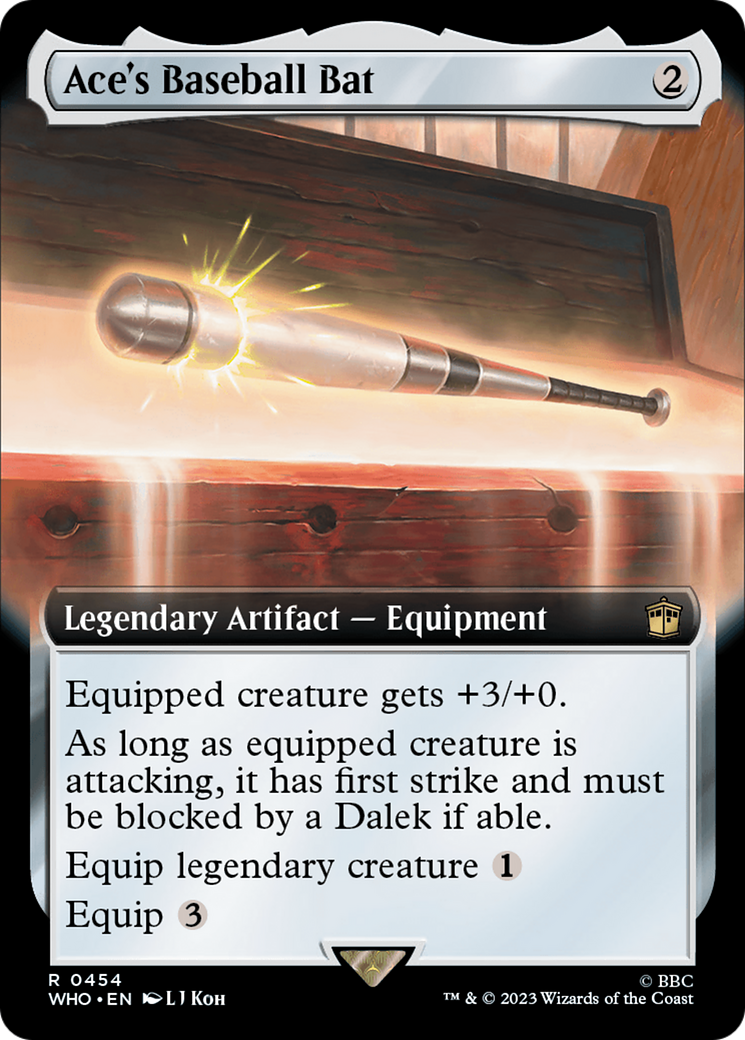 Ace's Baseball Bat (Extended Art) [Doctor Who] | Fandemonia Ltd