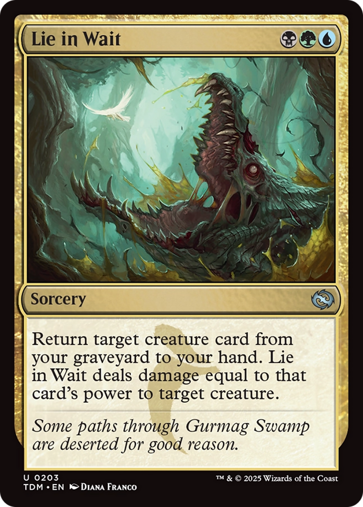 Lie in Wait [Tarkir: Dragonstorm] | Fandemonia Ltd