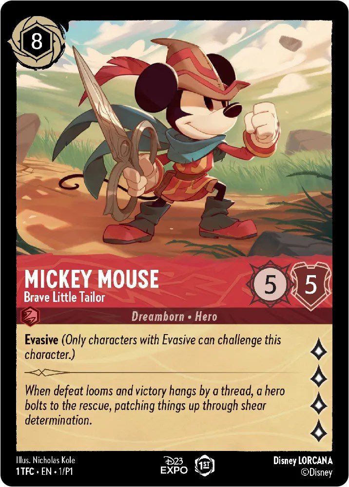 Mickey Mouse (1) [D23 Promos] | Fandemonia Ltd