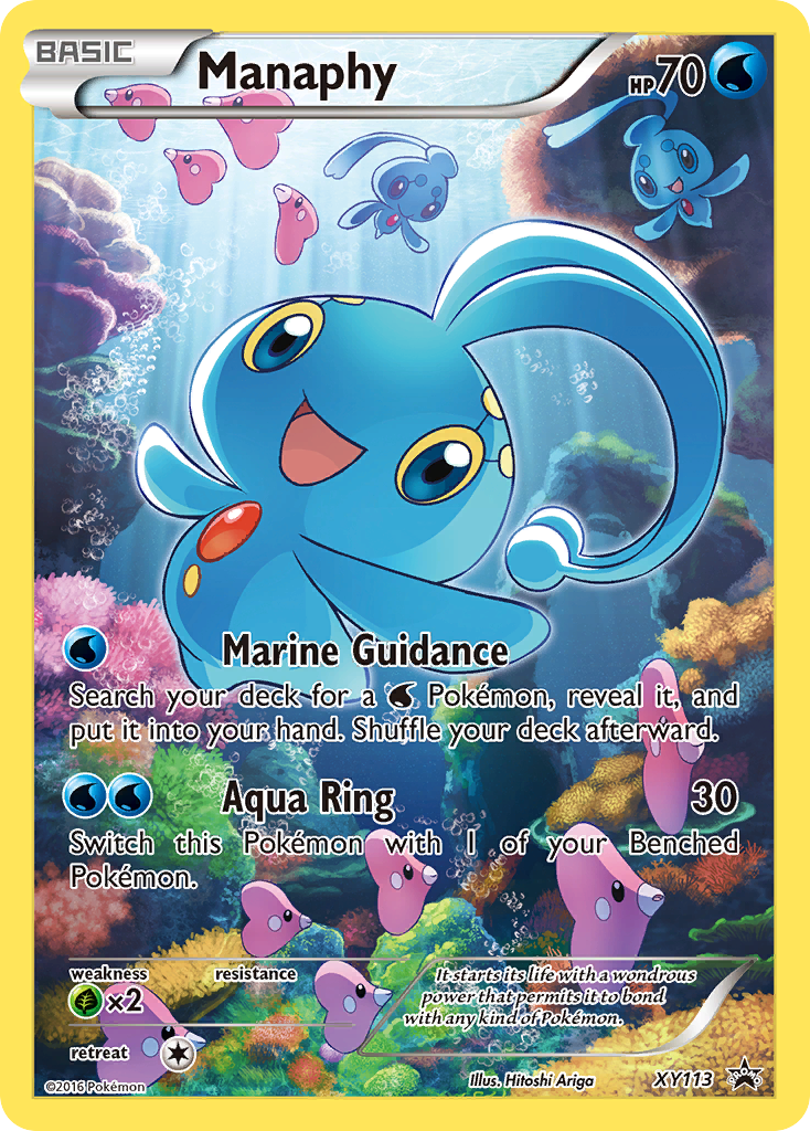 Manaphy (XY113) [XY: Black Star Promos] | Fandemonia Ltd