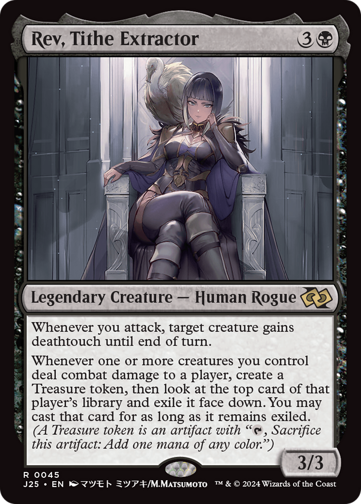Rev, Tithe Extractor (Anime) [Foundations Jumpstart] | Fandemonia Ltd