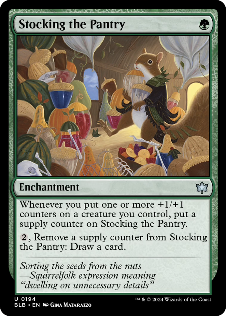 Stocking the Pantry [Bloomburrow] | Fandemonia Ltd