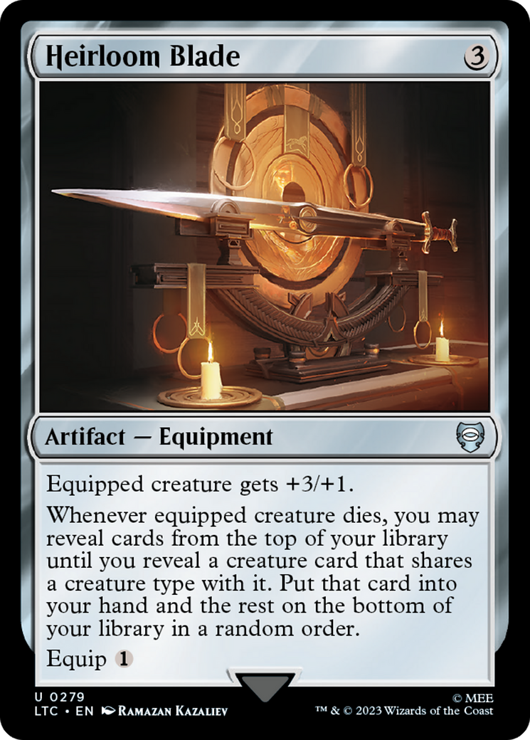 Heirloom Blade [The Lord of the Rings: Tales of Middle-Earth Commander] | Fandemonia Ltd