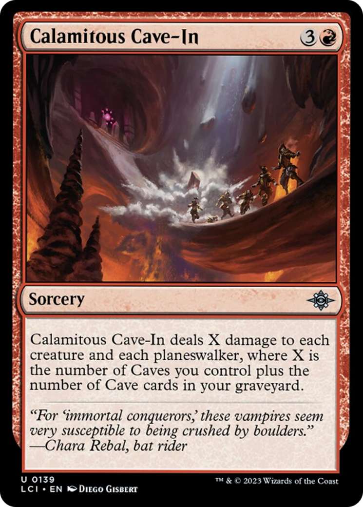 Calamitous Cave-In [The Lost Caverns of Ixalan] | Fandemonia Ltd