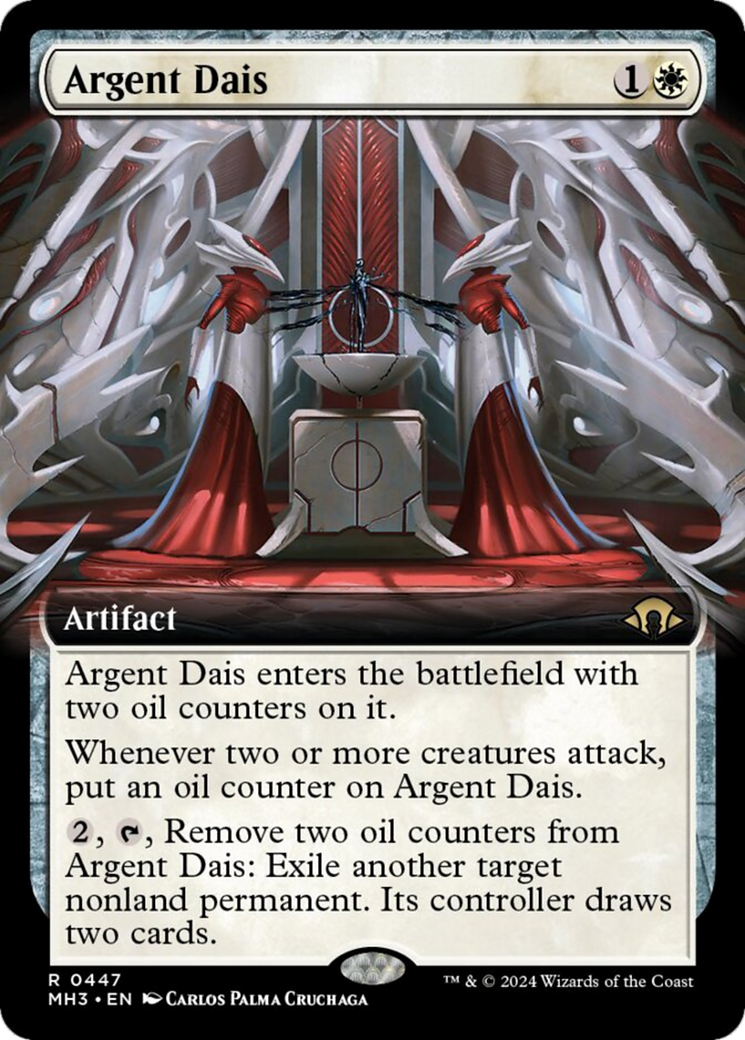 Argent Dais (Extended Art) [Modern Horizons 3] | Fandemonia Ltd