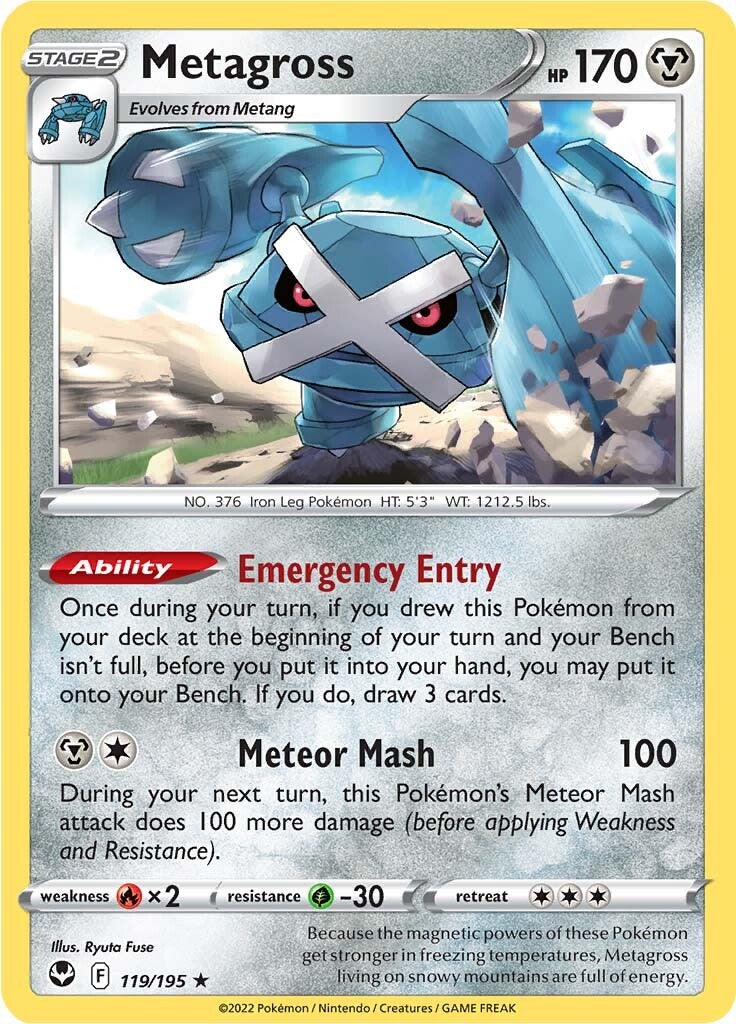 Metagross (119/195) [Sword & Shield: Silver Tempest] | Fandemonia Ltd