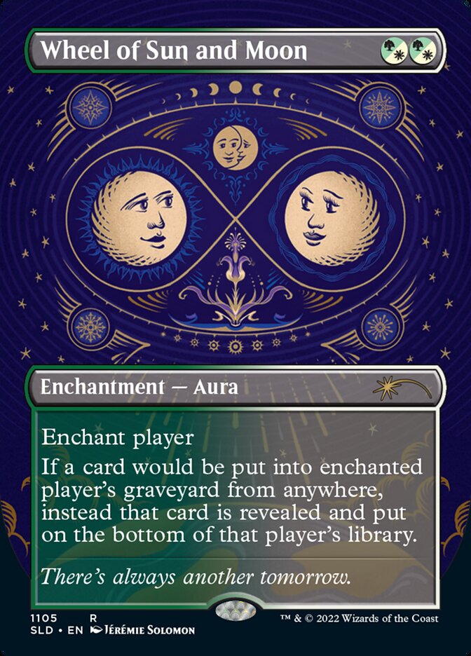 Wheel of Sun and Moon (Borderless) [Secret Lair Drop Series] | Fandemonia Ltd