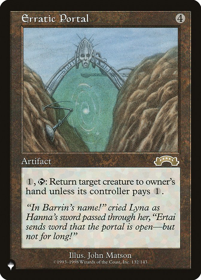 Erratic Portal [The List] | Fandemonia Ltd