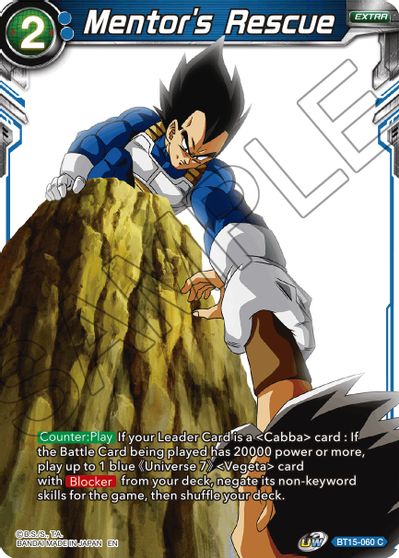 Mentor's Rescue (BT15-060) [Saiyan Showdown] | Fandemonia Ltd