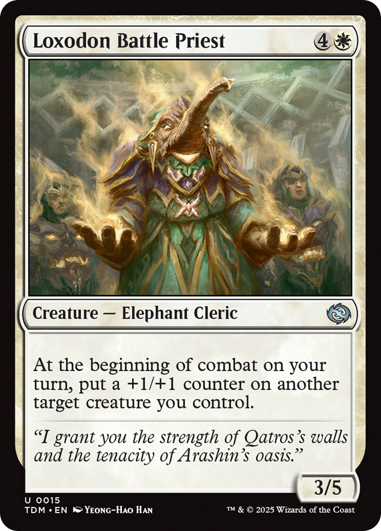 Loxodon Battle Priest [Tarkir: Dragonstorm] | Fandemonia Ltd