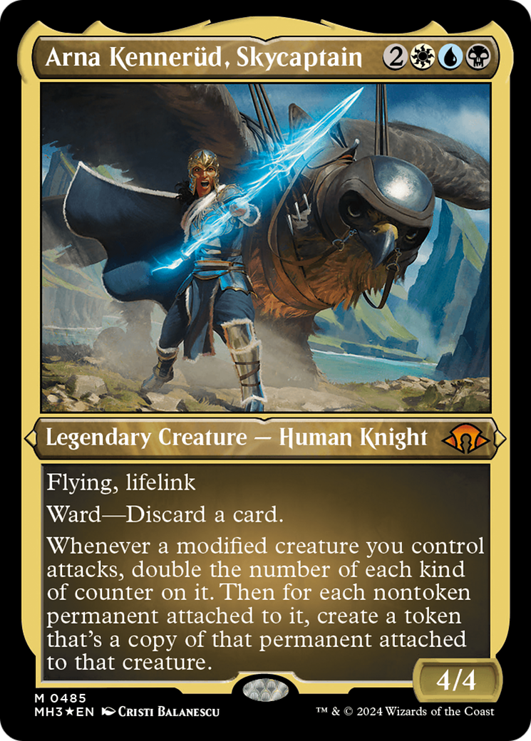 Arna Kennerud, Skycaptain (Foil Etched) [Modern Horizons 3] | Fandemonia Ltd