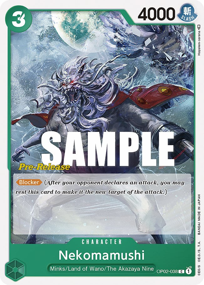 Nekomamushi [Paramount War Pre-Release Cards] | Fandemonia Ltd