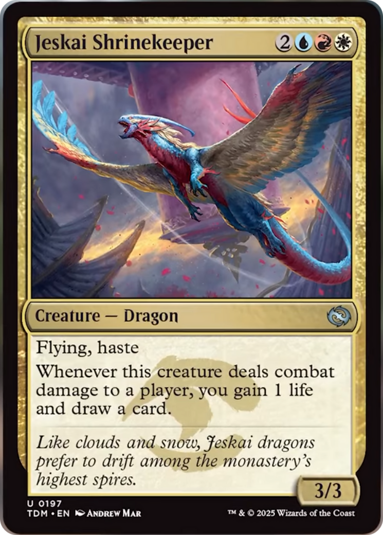 Jeskai Shrinekeeper [Tarkir: Dragonstorm] | Fandemonia Ltd