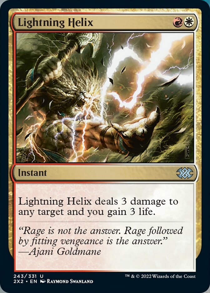 Lightning Helix [Double Masters 2022] | Fandemonia Ltd