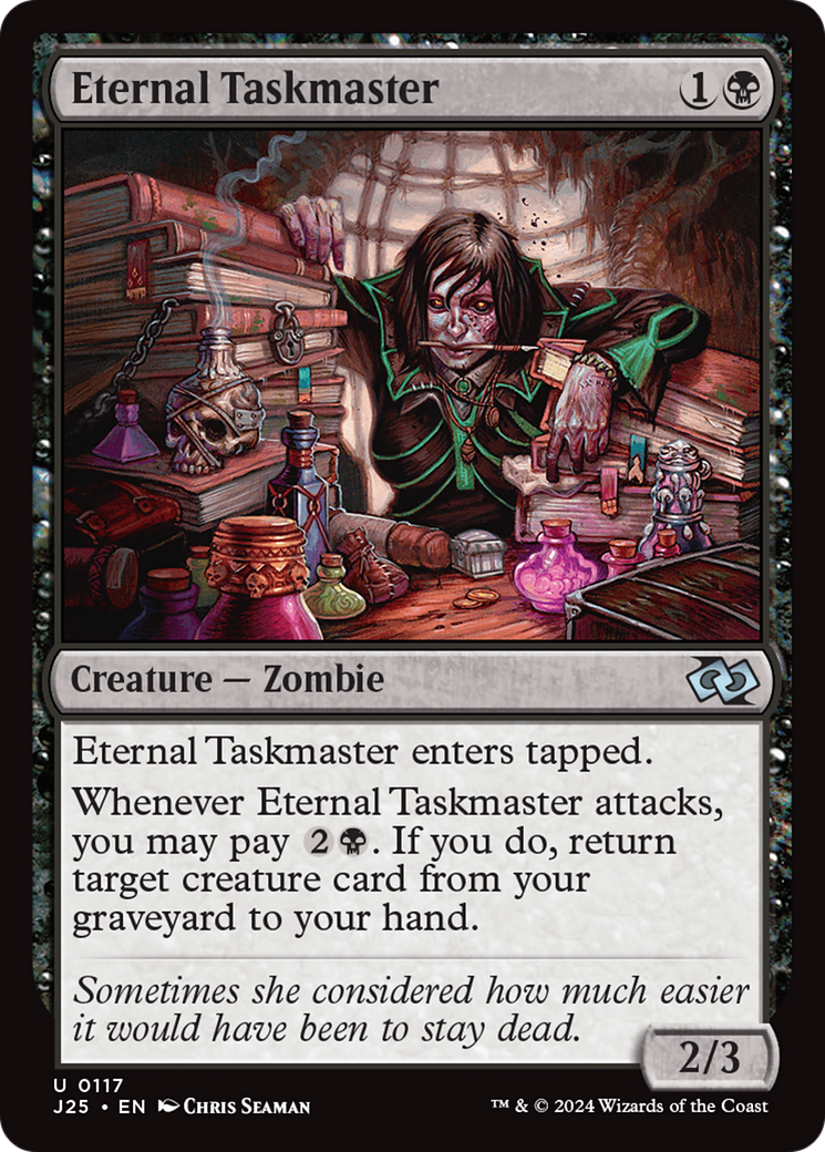Eternal Taskmaster [Foundations Jumpstart] | Fandemonia Ltd