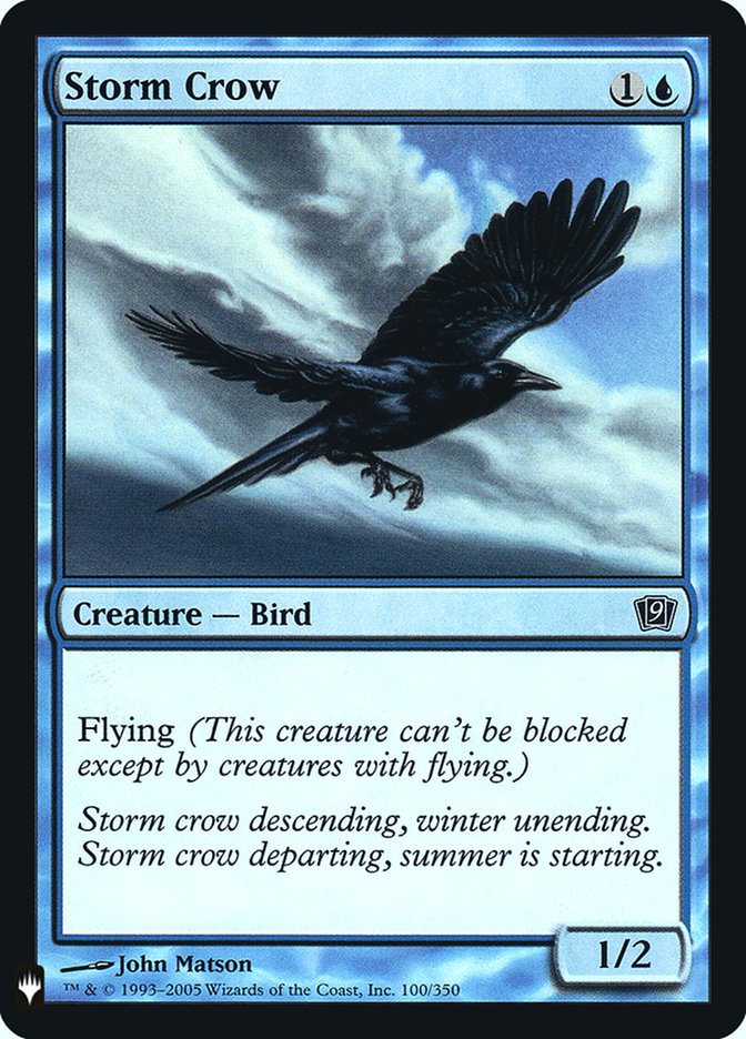 Storm Crow [Mystery Booster] | Fandemonia Ltd