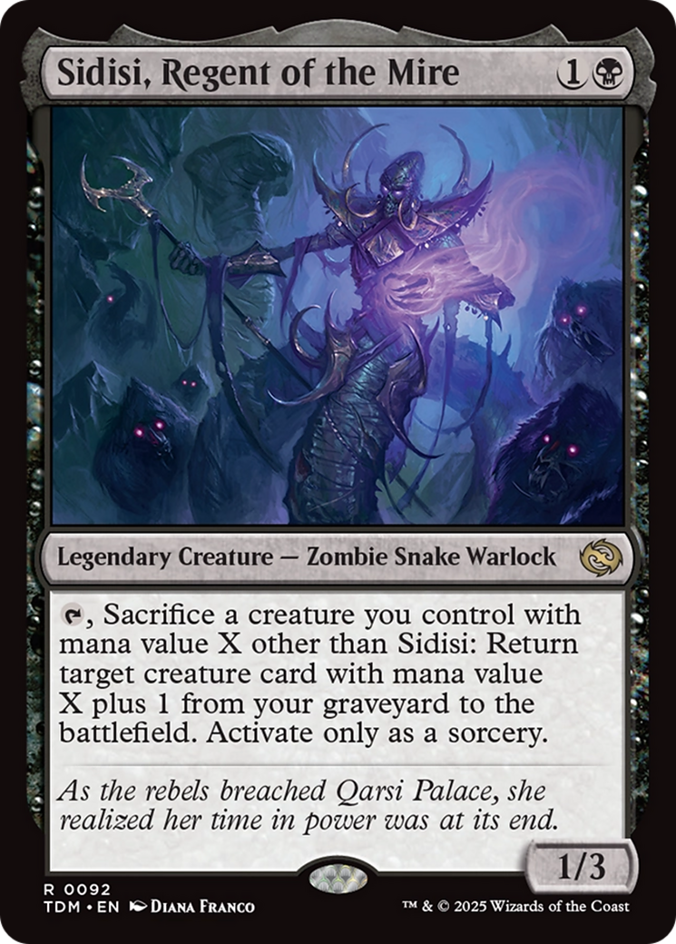 Sidisi, Regent of the Mire [Tarkir: Dragonstorm] | Fandemonia Ltd