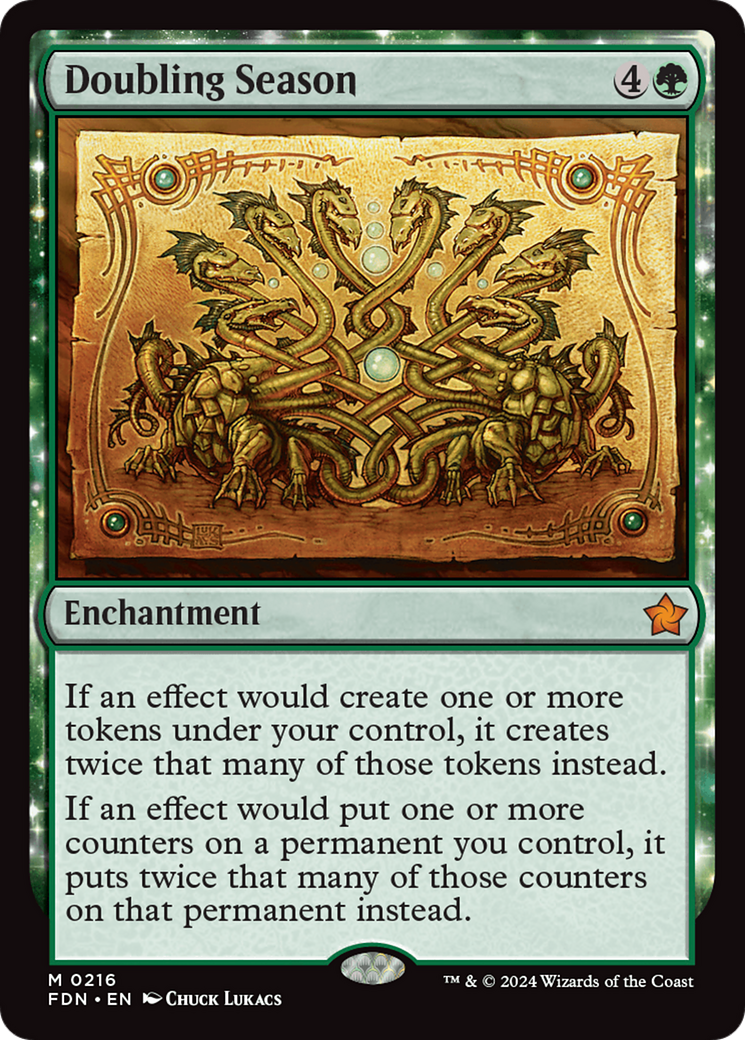 Doubling Season [Foundations] | Fandemonia Ltd