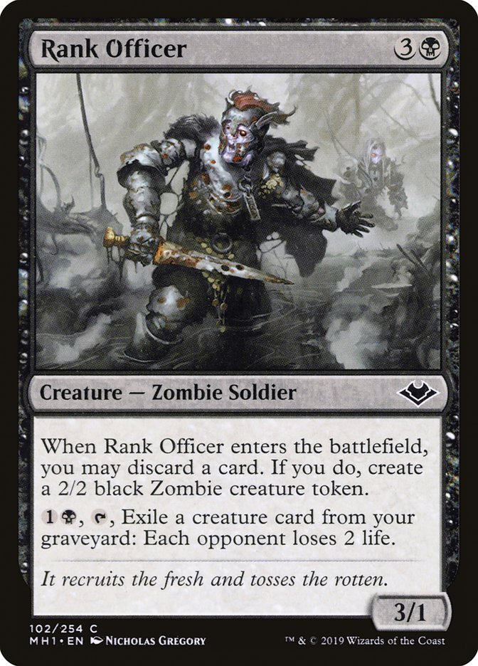 Rank Officer [Modern Horizons] | Fandemonia Ltd