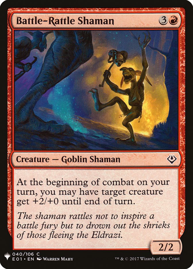 Battle-Rattle Shaman [Mystery Booster] | Fandemonia Ltd