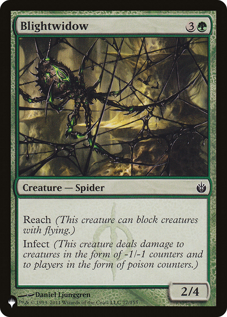 Blightwidow [The List] | Fandemonia Ltd