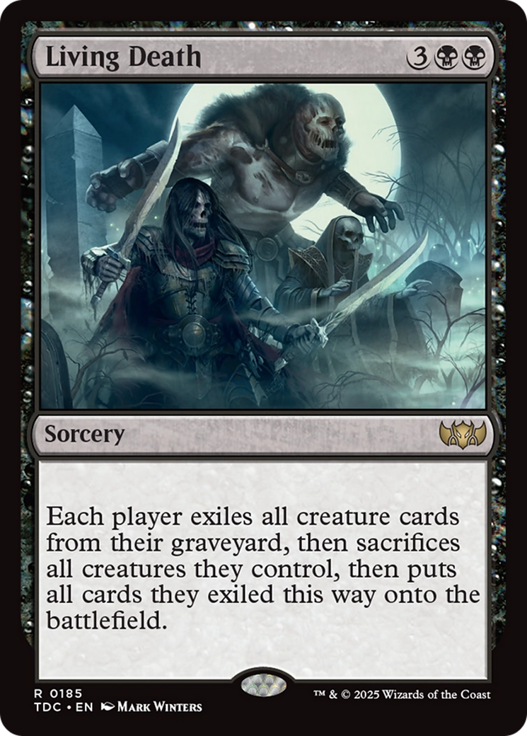 Living Death [Tarkir: Dragonstorm Commander] | Fandemonia Ltd