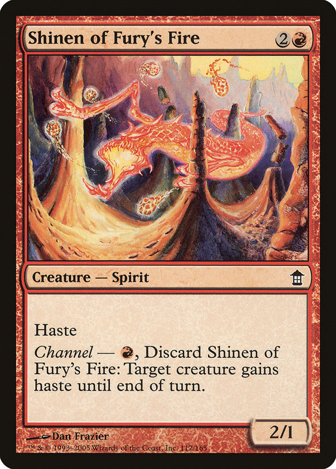 Shinen of Fury's Fire [Saviors of Kamigawa] | Fandemonia Ltd