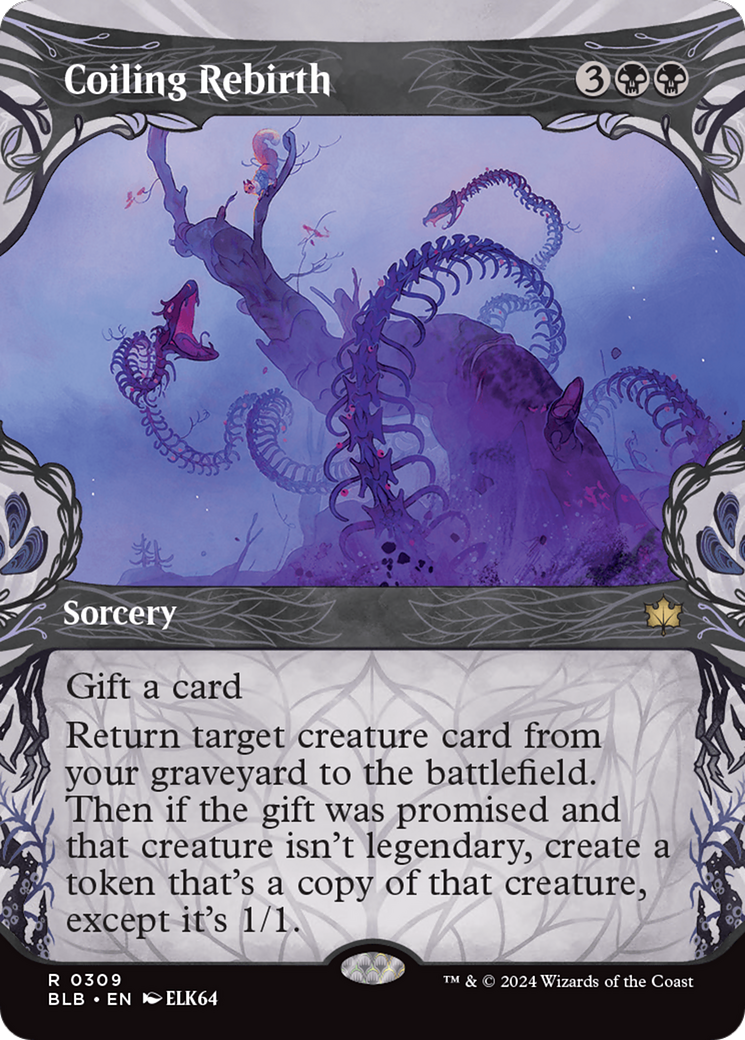Coiling Rebirth (Showcase) [Bloomburrow] | Fandemonia Ltd