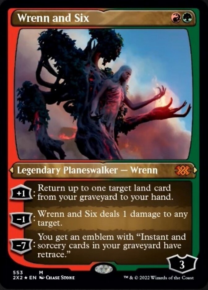 Wrenn and Six (Foil Etched) [Double Masters 2022] | Fandemonia Ltd