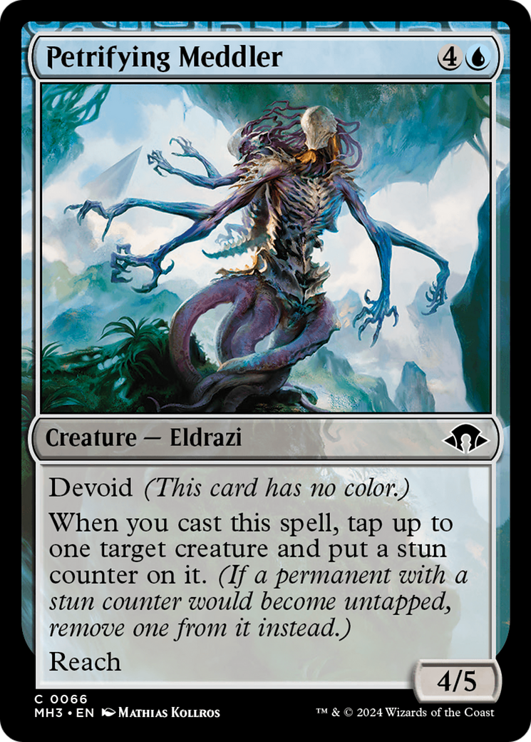 Petrifying Meddler [Modern Horizons 3] | Fandemonia Ltd