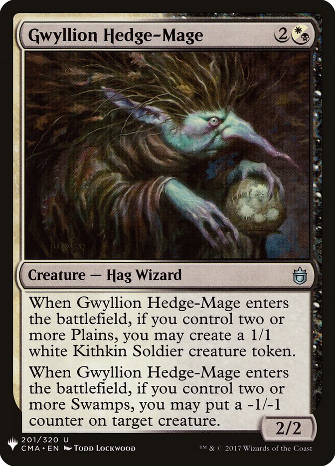 Gwyllion Hedge-Mage [Mystery Booster] | Fandemonia Ltd