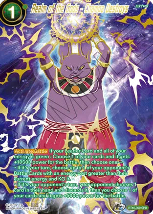 Realm of the Gods - Champa Destroys (SPR) (BT16-069) [Realm of the Gods] | Fandemonia Ltd