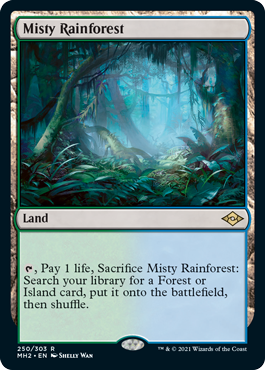 Misty Rainforest [Modern Horizons 2] | Fandemonia Ltd