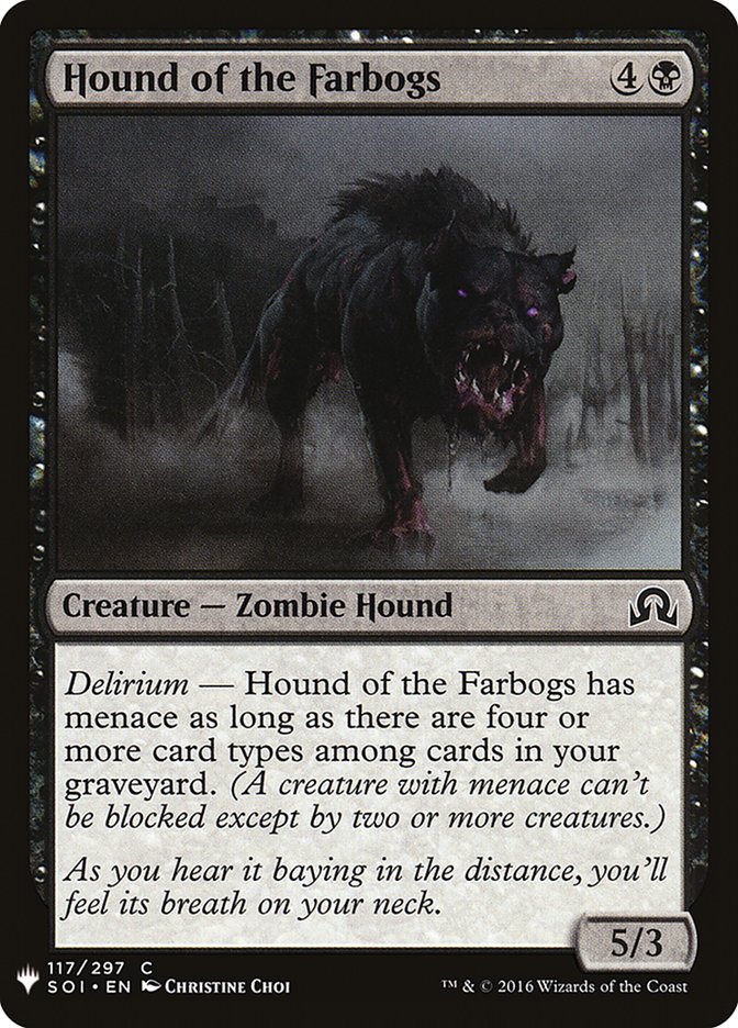 Hound of the Farbogs [Mystery Booster] | Fandemonia Ltd