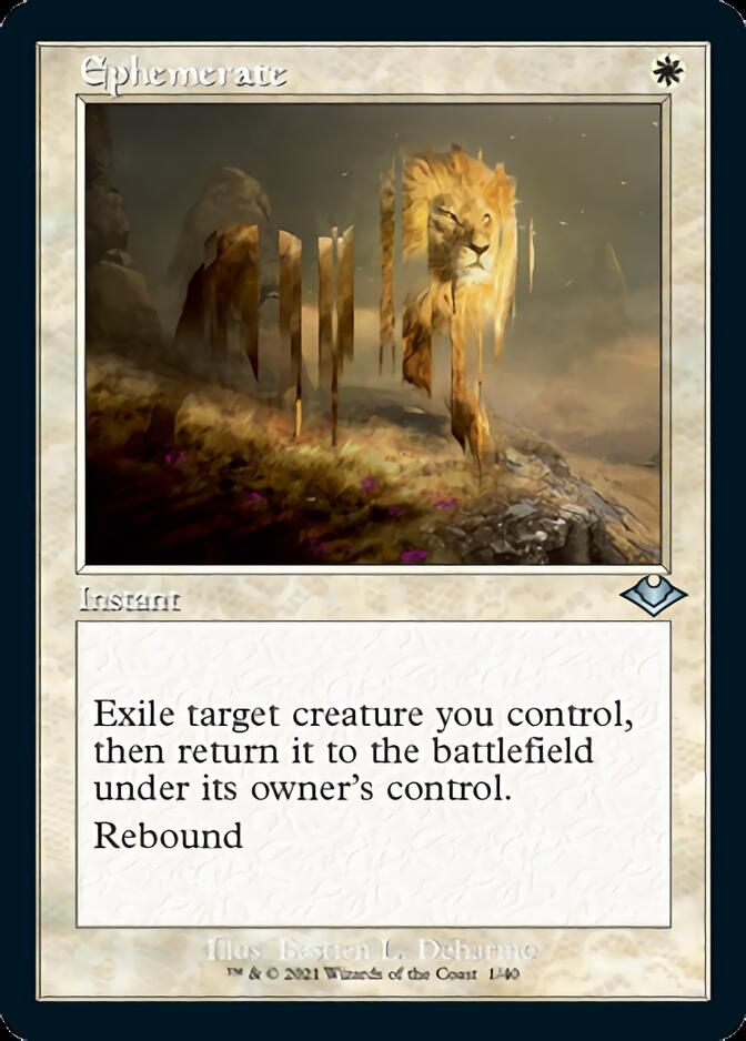 Ephemerate (Retro Foil Etched) [Modern Horizons] | Fandemonia Ltd