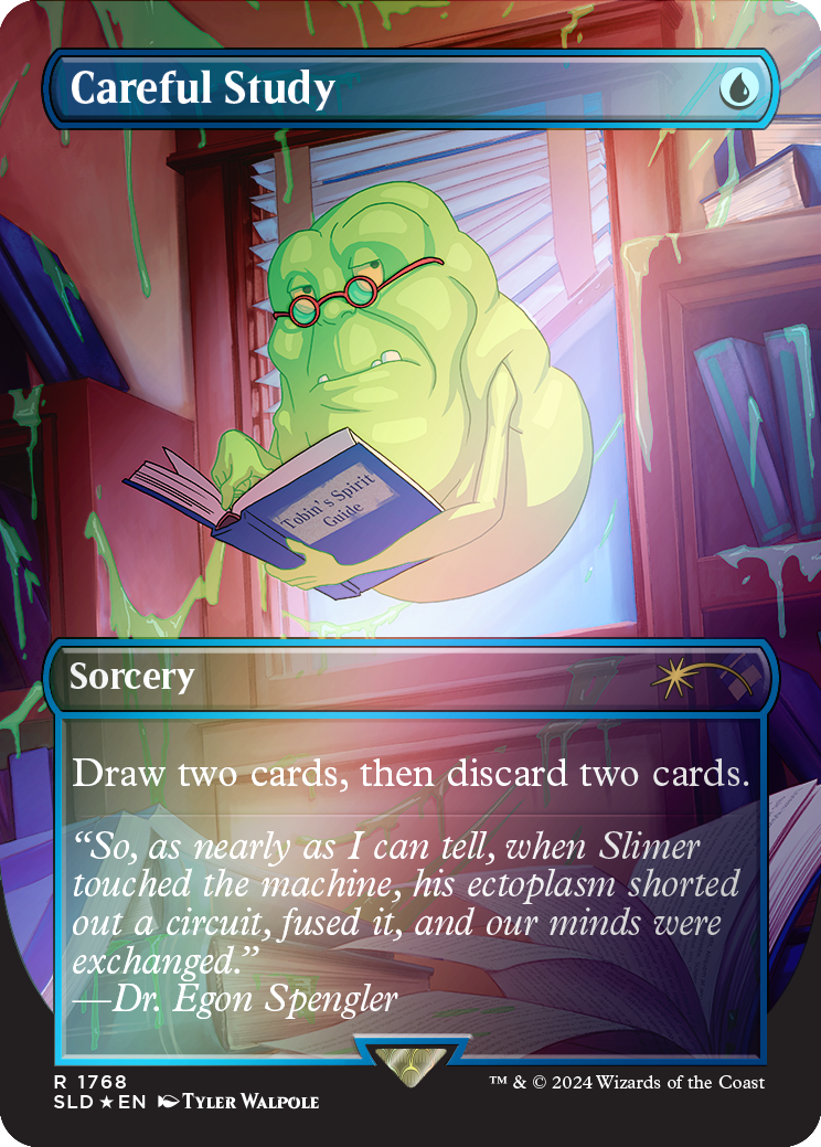 Careful Study (Rainbow Foil) [Secret Lair Drop Series] | Fandemonia Ltd