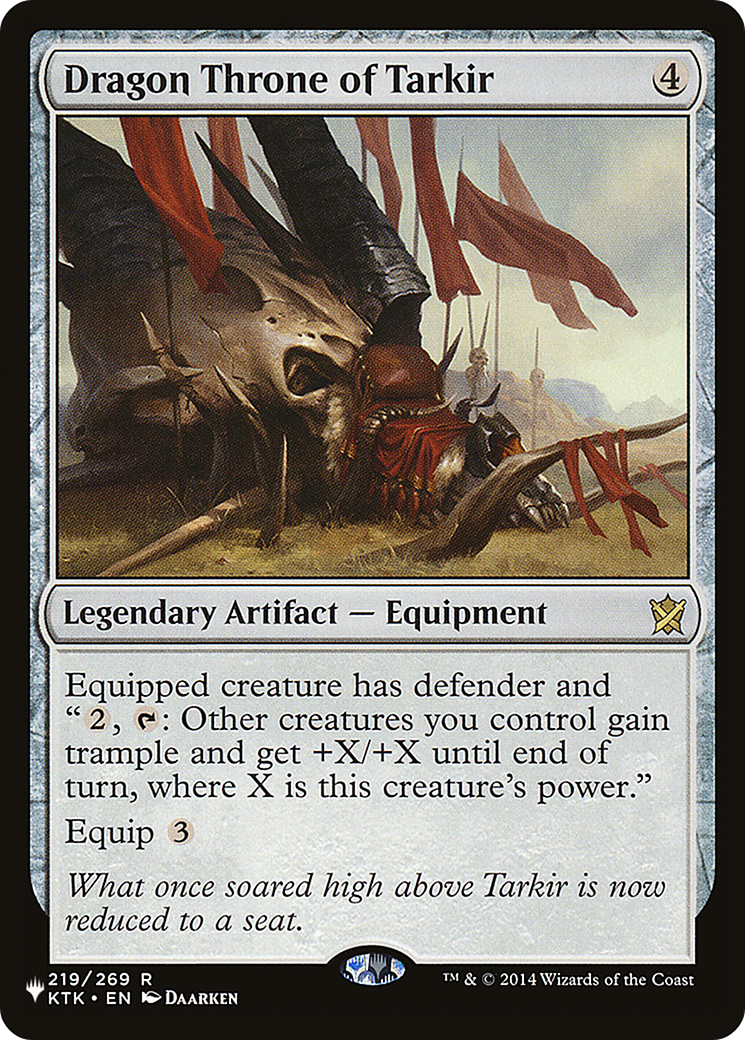 Dragon Throne of Tarkir [The List] | Fandemonia Ltd