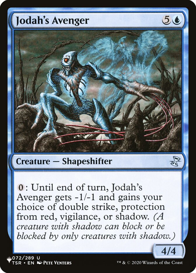 Jodah's Avenger [The List] | Fandemonia Ltd