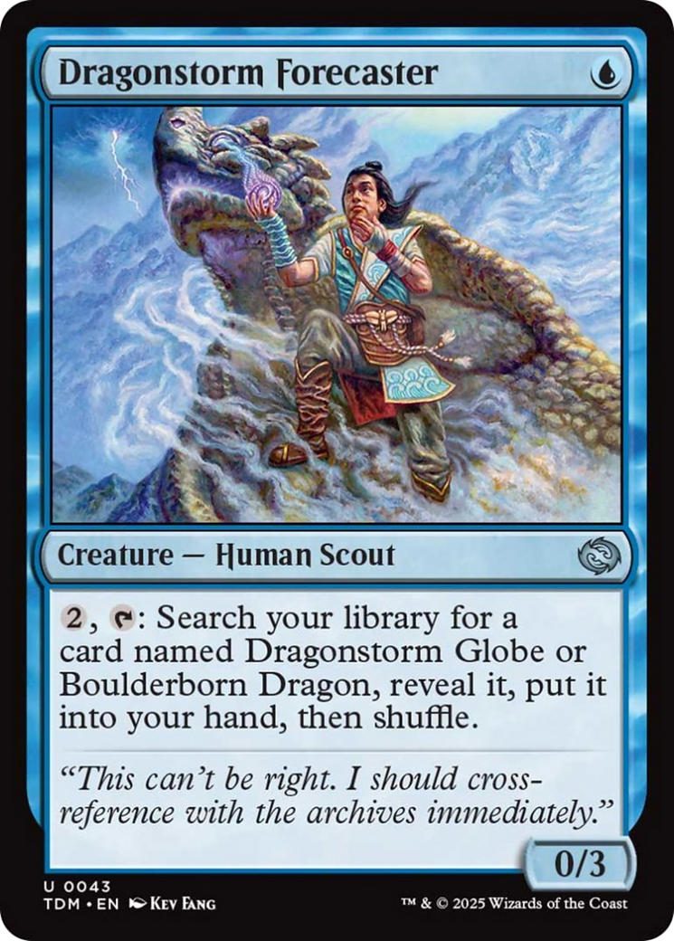 Dragonstorm Forecaster [Tarkir: Dragonstorm] | Fandemonia Ltd