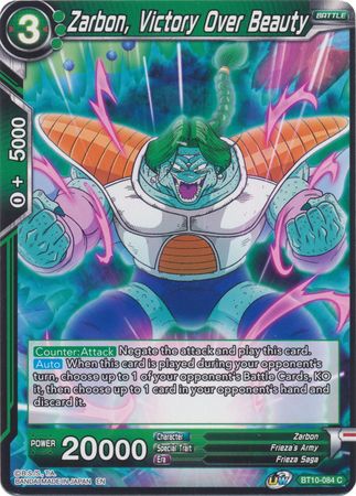 Zarbon, Victory Over Beauty (BT10-084) [Rise of the Unison Warrior 2nd Edition] | Fandemonia Ltd
