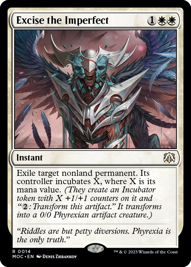 Excise the Imperfect [March of the Machine Commander] | Fandemonia Ltd
