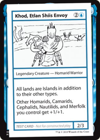 Khod, Etlan Shiis Envoy (2021 Edition) [Mystery Booster Playtest Cards] | Fandemonia Ltd