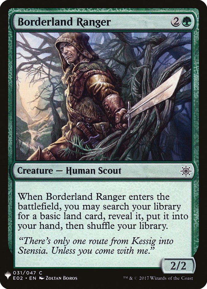 Borderland Ranger [Mystery Booster] | Fandemonia Ltd