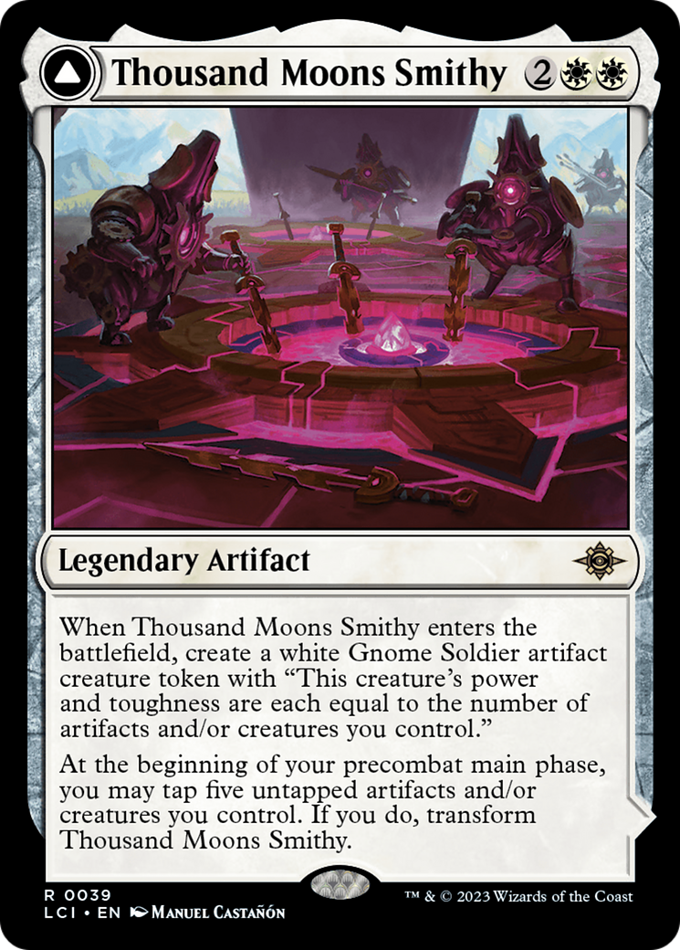 Thousand Moons Smithy // Barracks of the Thousand [The Lost Caverns of Ixalan] | Fandemonia Ltd