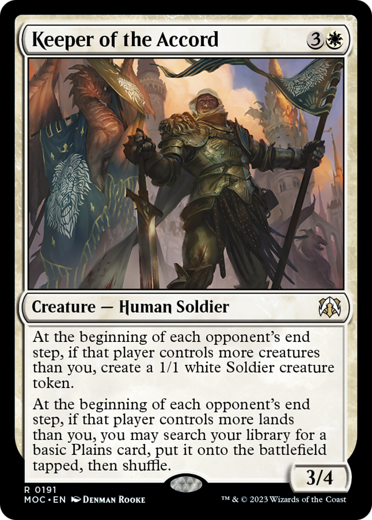 Keeper of the Accord [March of the Machine Commander] | Fandemonia Ltd